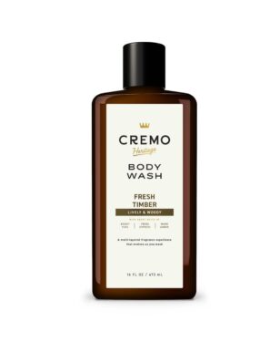 Cremo Fresh Timber Men Body Wash -16oz