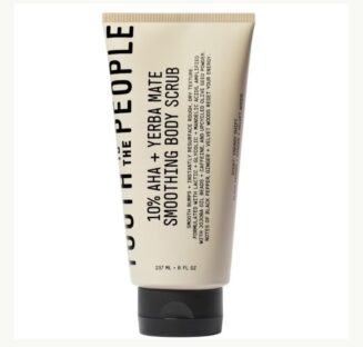 Youthtothepeople 10% AHA + Yerba Mate Smoothing Energy Body Scrub.