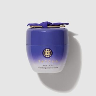 Tatcha Ageless enriching renewal cream.
