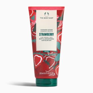 The Body Shop Strawberry Shower Scrub.