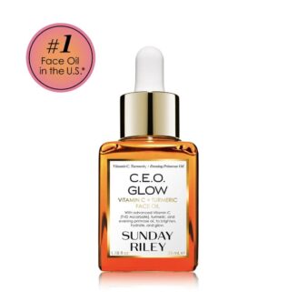 Sunday Riley C.E.O Glow Vitamin C Tumeric Face Oil.
