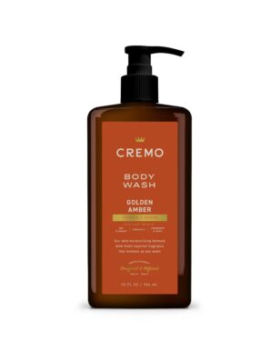 Cremo Golden Amber Men Body Wash- 32oz