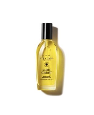 L'Occatine Karité Confort Nourishing Body Oil.
