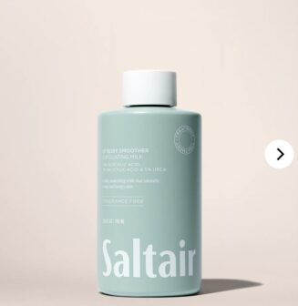 Saltair KP Body Smoother Exfoliating Milk.
