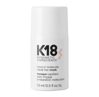 K18 Biomimetric Hair Science Leave-In Molecular Repair Hair Mask.