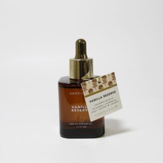 Sand+Fog Vanilla Reserve Perfume Oil Dropper.
