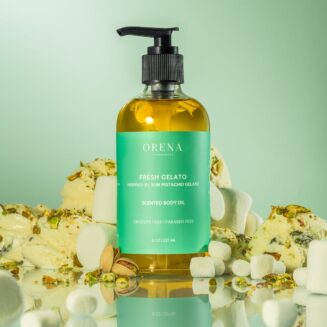 Orena Fragrance Fresh Gelato Body Oil.
