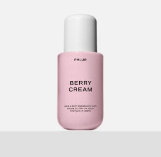 Phlur Berry Cream Body Mist.