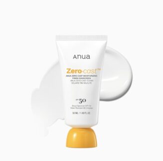 Anua Zero-Cast Moisturizing Finish Sunscreen.