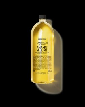 L'Occatine Amande Sublime Softening Shower Gel Oil Refill.